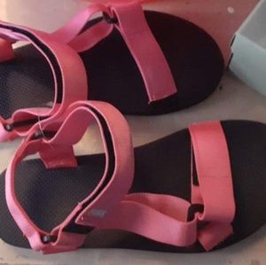 Pink sandals